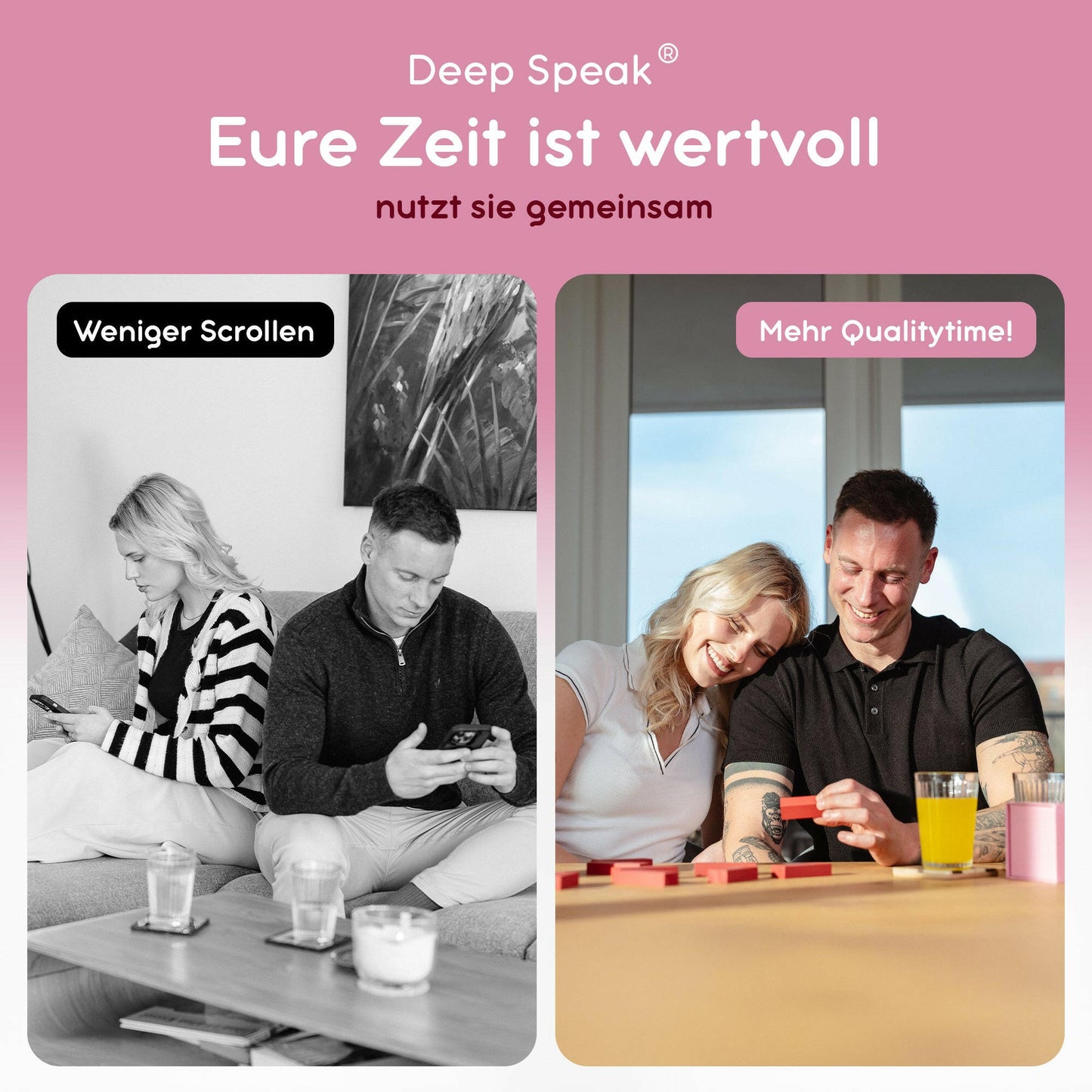 Wackelturm Spiel Erwachsene - love blocks.